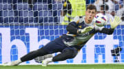 Kepa Arrizabalaga is spending the season with Real Madrid