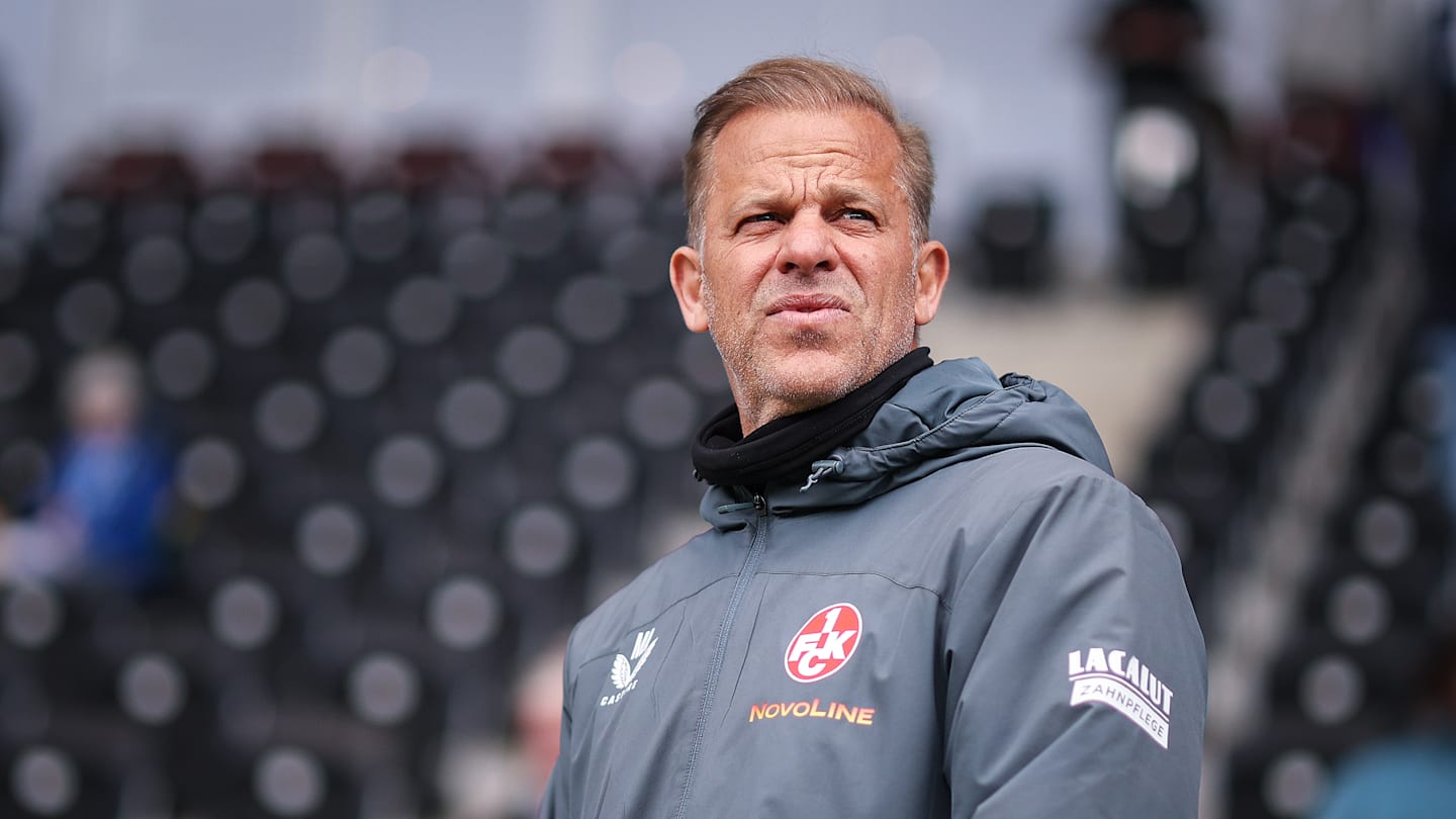 Trainer-Knall in der 2. Liga: Anfang beim FCK am Ende