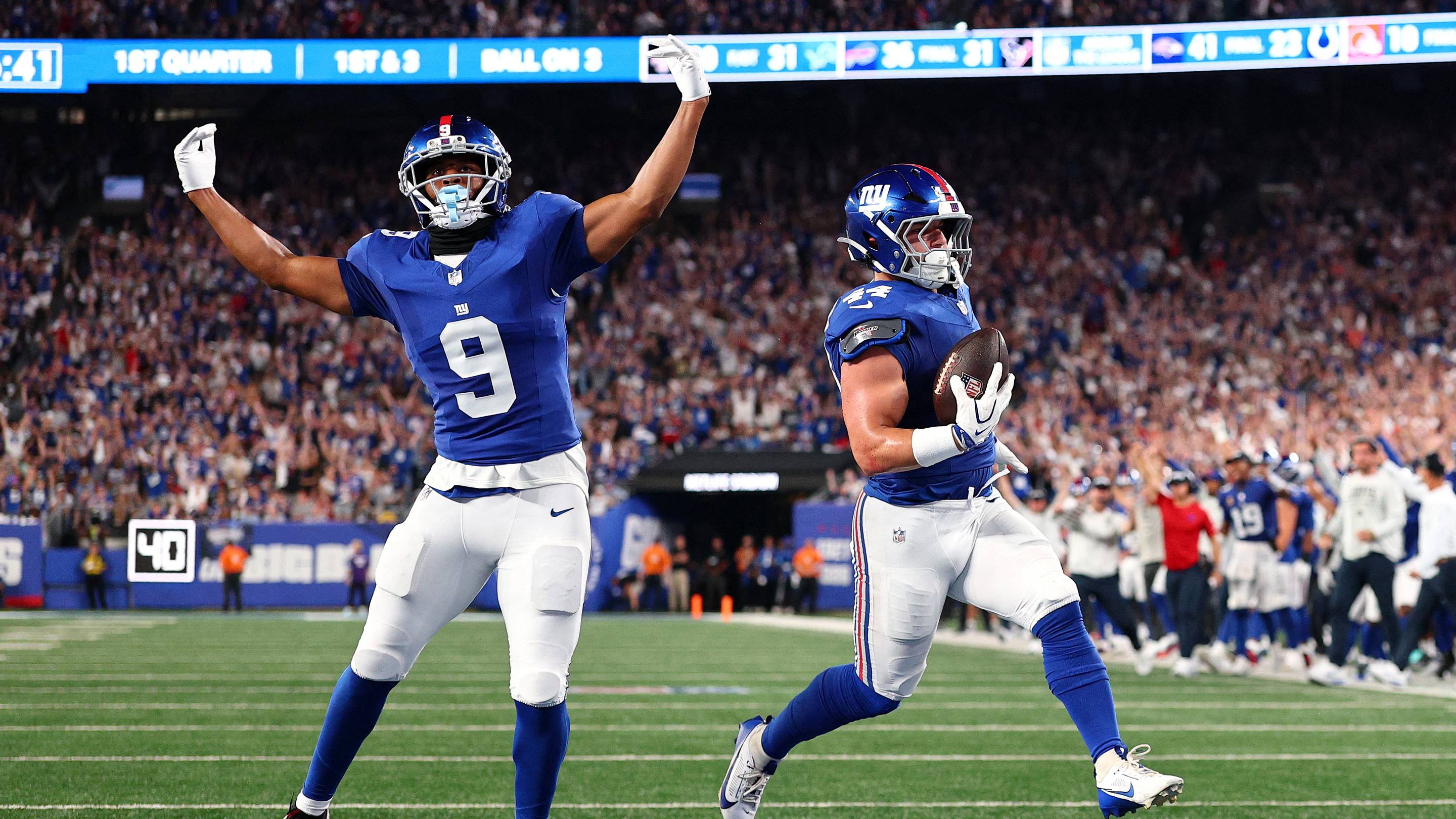 Isaiah Likely Shines as New York Giants Top Dallas Cowboys 28-20