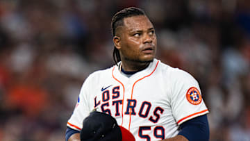 Houston Astros pitcher Framber Valdez