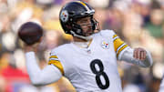 Steelers quarterback Aaron Rodgers passed for 284 yards and a touchdown in Pittsburgh's win over the Ravens on Sunday.