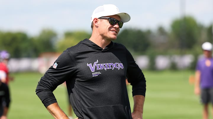 Kevin O'Connell offered some words of encouragement to Anthony Richardson in 2024. Kevin O'Connell offered some words of encouragement to Anthony Richardson in 2024.