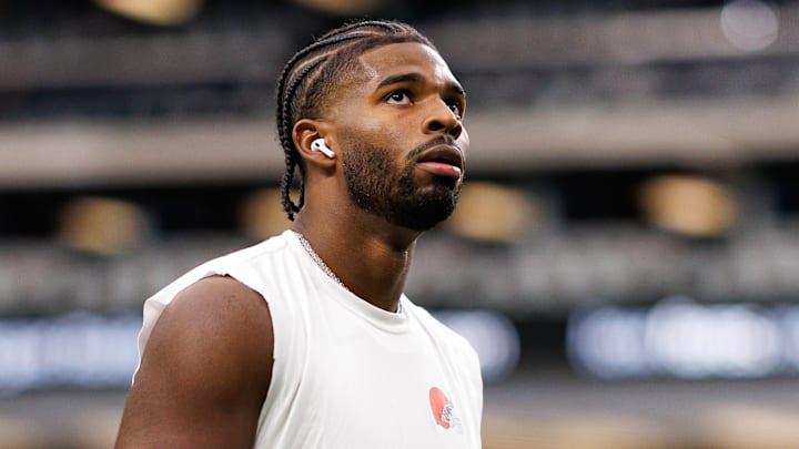 Cleveland Browns quarterback Shedeur Sanders