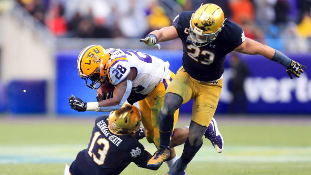 Notre Dame and LSU battle in the 2018 Citrus Bowl 