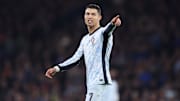Cristiano Ronaldo n'a pas apprécié l'arbitrage d'Ecosse - Portugal.
