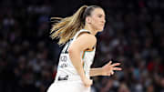 New York Liberty guard Sabrina Ionescu.