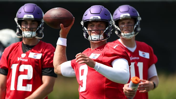 J.J. McCarthy is expected to get some playing time in the Vikings' Preseason Week 1 game against the Texans. J.J. McCarthy is expected to get some playing time in the Vikings' Preseason Week 1 game against the Texans.