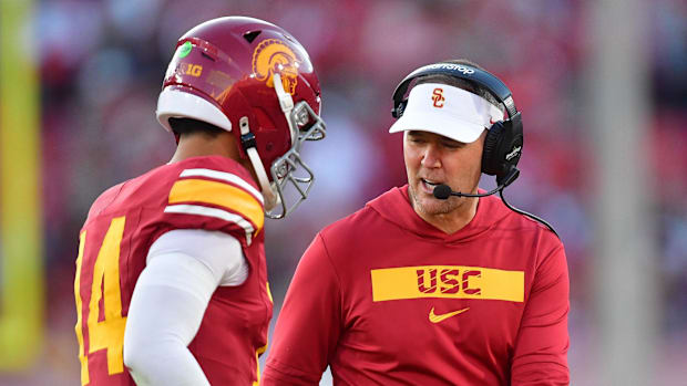 USC Trojans Lincoln Riley College Football Big Ten Recruiting Luke Wafle Ohio State Buckeyes Urban Meyer NIL 2026 Commitment