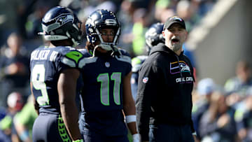 Ryan Grubb with the Seattle Seahawks