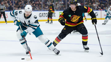 San Jose Sharks v Vancouver Canucks