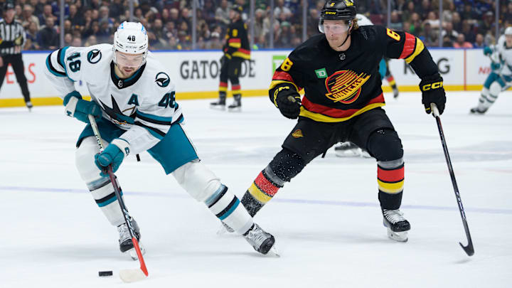San Jose Sharks v Vancouver Canucks