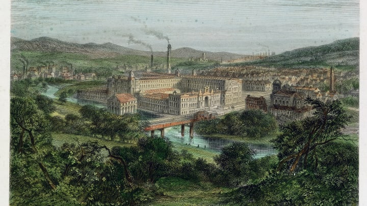Saltaire, Yorkshire, 19th century.