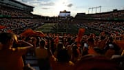 Aug 28, 2025; Minneapolis, Minnesota, USA; Minnesota Golden Gophers fans wave towels before the game against the Buffalo Bulls at Huntington Bank Stadium. Mandatory Credit: Matt Krohn-Imagn Images