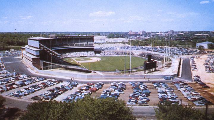 The Braves called County Stadium home when  17-year-old Rookie Joey Jay joined the team in 1953. 