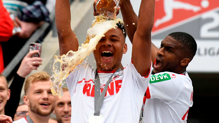 Nikolas Nartey als Youngster beim 1. FC Köln Nikolas Nartey als Youngster beim 1. FC Köln