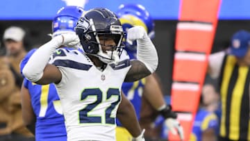 Seattle Seahawks cornerback Tre Brown (22)