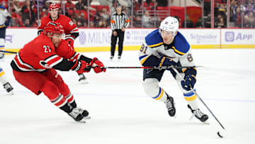 St Louis Blues v Carolina Hurricanes