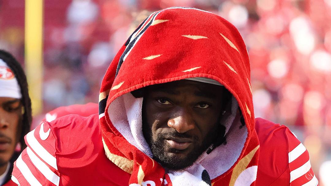 San Francisco 49ers wide receiver Brandon Aiyuk after the game against the Arizona Cardinals.