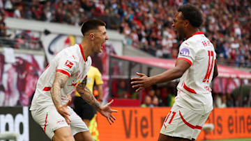 Benjamin Sesko und Lois Openda bilden das Top-Sturmduo in Leipzig. 