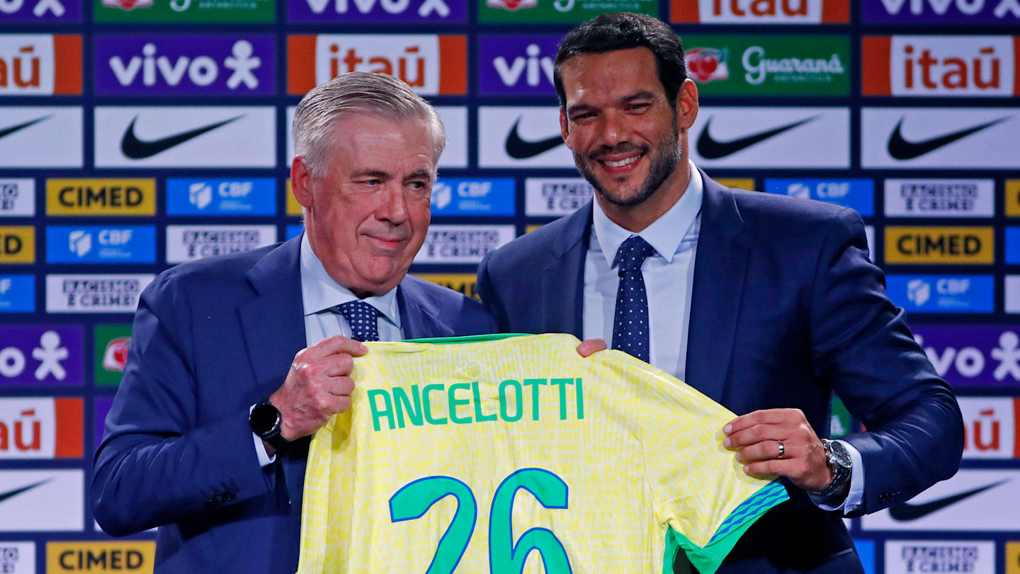 Ancelotti Names Brazil Squad Without Neymar, Joelinton for World Cup Qualifiers