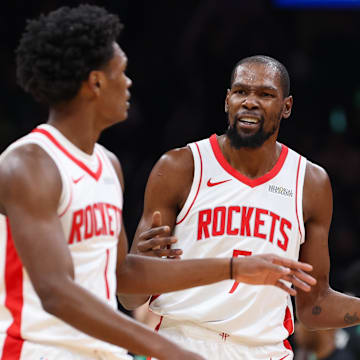The Houston Rockets and forward Kevin Durant are 4-2 against the spread this season.