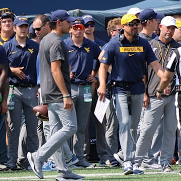 West Virginia University head coach Neal Brown.