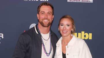 Caitlin and Adam Thielen