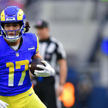 Rams WR Puka Nacua comes in at No. 6 in Michael Fabiano's new 2025 fantasy wide receiver rankings.