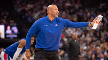 Feb 7, 2024; Sacramento, California, USA; Detroit Pistons head coach Monty Williams 