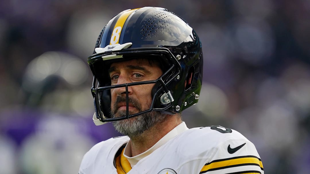 Pittsburgh Steelers quarterback Aaron Rodgers Pittsburgh Steelers quarterback Aaron Rodgers