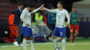 Rayan Cherki,  Joris Chotard et leurs coéquipiers sont qualifiés pour les quarts de finale de l'Euro Espoirs 2023