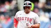 Devers is displeased with the Red Sox front office for asking him to play first base in the wake of Triston Casas’s season-ending injury.
