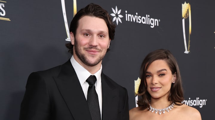 Josh Allen and Hailee Steinfeld Josh Allen and Hailee Steinfeld