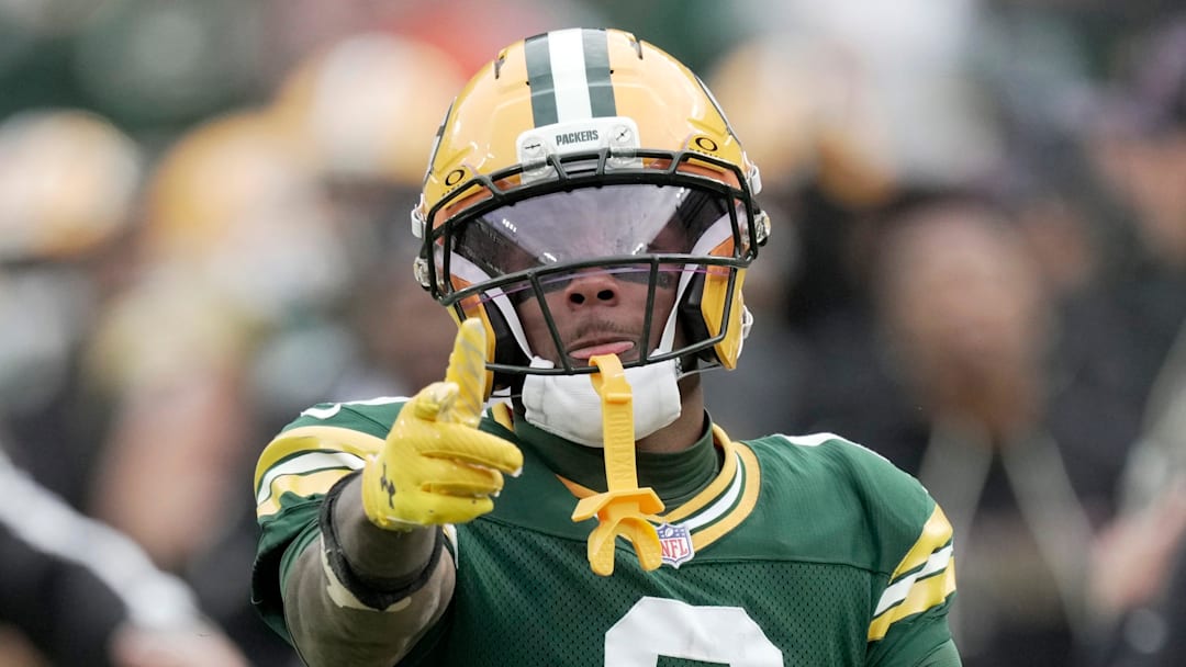 Green Bay Packers wide receiver Matthew Golden Green Bay Packers wide receiver Matthew Golden