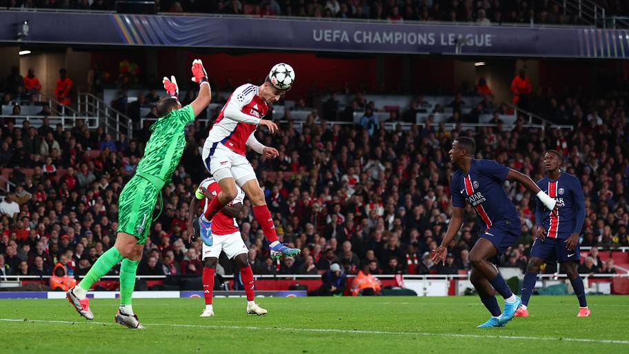 Kai Havertz scoring.