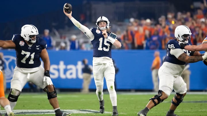  Penn State Nittany Lions quarterback Drew Allar (15)