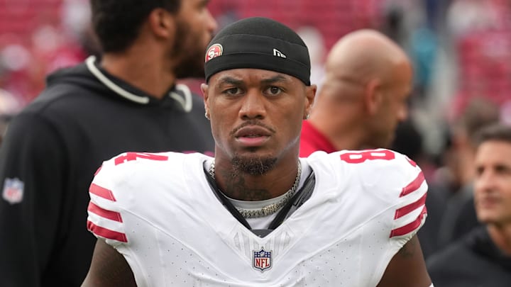 San Francisco 49ers wide receiver Kendrick Bourne (84)