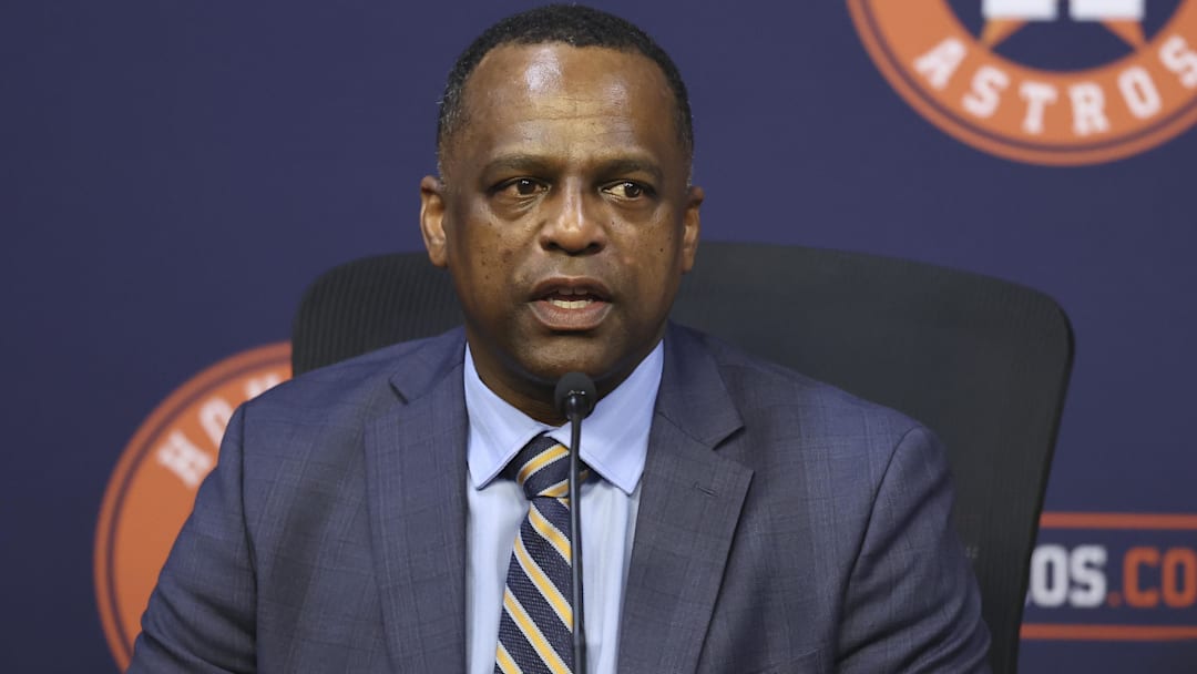 Houston Astros general manager Dana Brown Houston Astros general manager Dana Brown