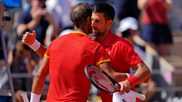 Djokovic defeated Nadal handily in the second round of the Olympics. 