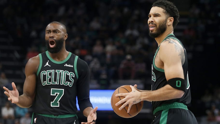 Jayson Tatum and Jaylen Brow