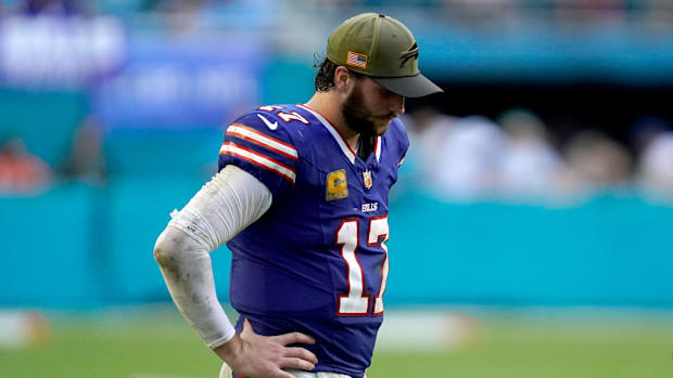 Buffalo Bills quarterback Josh Allen