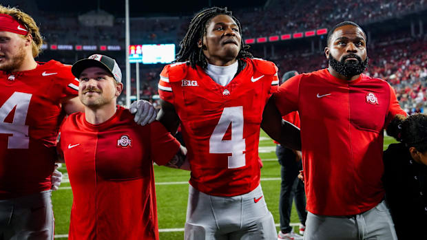 Ohio State Buckeyes wide receiver Jeremiah Smith