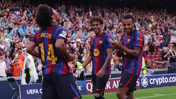 Karim Adeyemi und der FC Barcelona gastieren am Dienstag bei Galatasaray