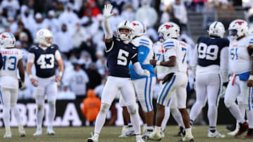 Penn State Nittany Lions cornerback Cam Miller (5)