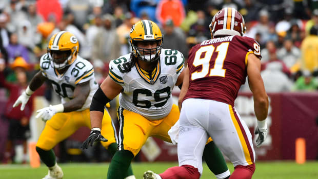 Former Green Bay Packers left tackle David Bakhtiari could be considered by the Washington Commanders