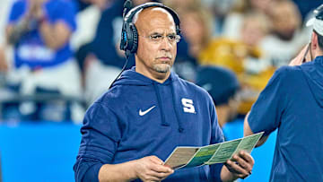 Penn State football head coach James Franklin