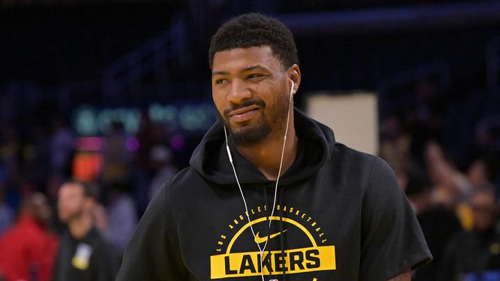 Los Angeles Lakers guard Marcus Smart