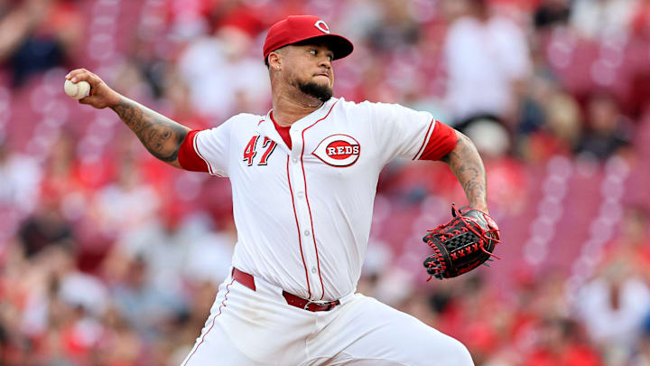Cincinnati Reds pitcher Frankie Montas