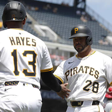 The Pirates scoreless offense over their last three games is due to bounce back against a more futile Kansas City lineup. 