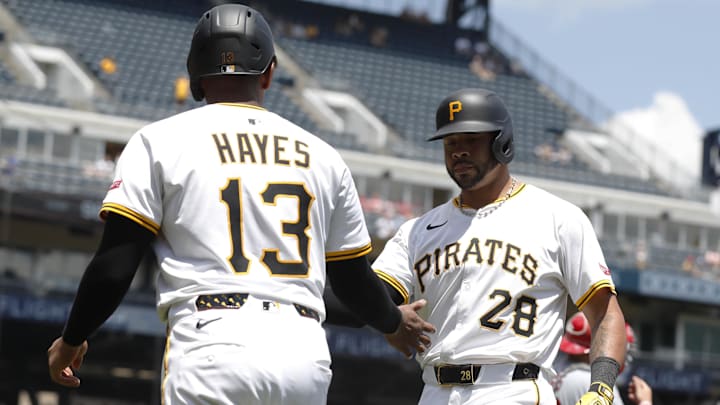 The Pirates scoreless offense over their last three games is due to bounce back against a more futile Kansas City lineup. The Pirates scoreless offense over their last three games is due to bounce back against a more futile Kansas City lineup.